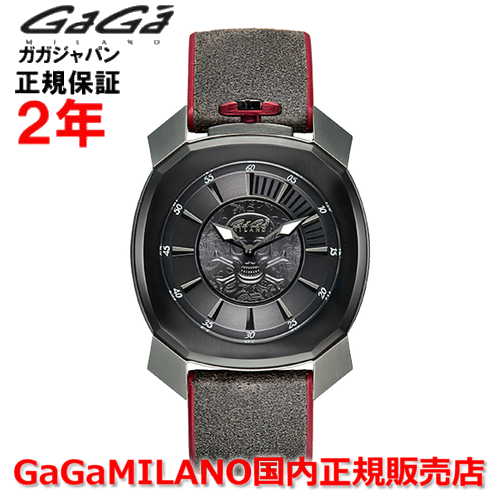 ガガ ミラノ 腕時計（メンズ） 【国内正規品】GaGa MILANO ガガミラノ クオーツ 腕時計 ウォッチ メンズ FRAME_ONE フレームワン 44MM スカル ドクロ 7059.01