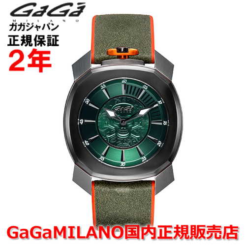 ガガ ミラノ 腕時計（メンズ） 【国内正規品】GaGa MILANO ガガミラノ クオーツ 腕時計 ウォッチ メンズ FRAME_ONE フレームワン 44MM スカル ドクロ 7059.02