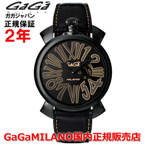 GaGaMILANO（ガガミラノ）『Slim46mmブラックPVD5086.1（gaga-5086-1）』