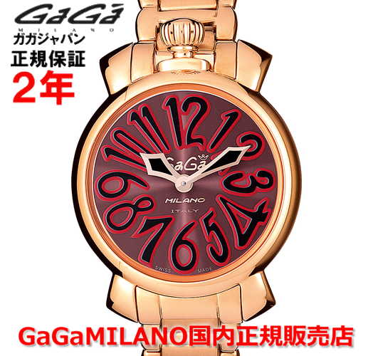 ガガミラノ 【国内正規品】GaGa MILANO ガガミラノ 腕時計 ウォッチ レディース MANUALE 35MM SLIM マヌアーレ 35mm 6021.4