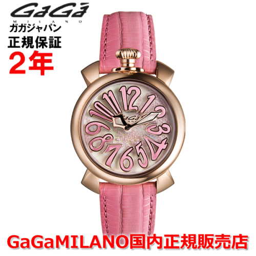 ガガミラノ 【国内正規品】GaGa MILANO ガガミラノ 腕時計 ウォッチ レディース MANUALE マヌアーレ フローティング 40mm 5021.FL.03