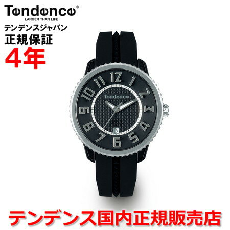 Tendence テンデンス 腕時計 ウォッチ メンズ レディース ガリバーミディアム GULLIVER MEDIUM 41mm ブラック 黒 TY939001