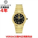 【国内正規品】VERSACE ヴェルサーチ ヴェルサーチェ ベルサーチ メンズ レディース 腕時計 ウォッチ ムーンフェイズ グレカロゴ GRECA LOGO ...