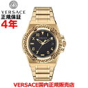 yKizVERSACE FT[` FT[`F xT[` Y fB[X rv EHb` OJ ANV 44mm GRECA REACTION VE3I00522