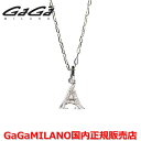 【新作】【国内正規品】【売れ筋】GaGa　MILANO/ガガミラノ　Men's　Ladies/メンズ　レディース　INITIAL　A　NECKLACE/イニシャ...