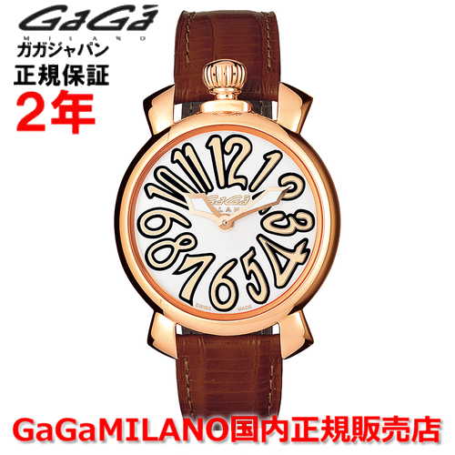 ガガミラノ 【国内正規品】GaGa MILANO ガガミラノ 腕時計 ウォッチ レディース MANUALE 35MM SLIM マヌアーレ 35mm 6021.01LT