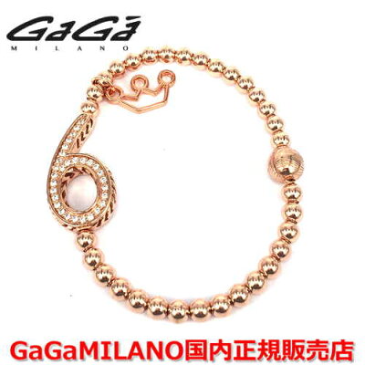 【国内正規品】【雑誌HEROS 2016年11月号掲載モデル】GaGa MILANO ガガミラノ Men's Ladies/メンズ レディース GB Bracelet/GBブレス GB-6 番号"6"
