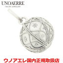 【お買い物マラソン期間中店内ポイント最大20倍】ウノアエレ UNOAERRE K18ホワイトゴールド メンズ レディース デザインペンダントトップ イタリー製 ...