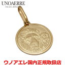 ウノアエレ UNOAERRE K18イエローゴールド メンズ レディース コインペンダントトップ 獅子座 星座 しし座 レオ LEO イタリー製 29268 【国内正規品】(4)