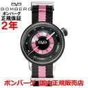 懐中時計としても使用可 国内正規品 BOMBERG ボンバーグ レディース 腕時計 クオーツ BB-01 ピンク&ブラック BB-01 PINK & BLACK LADY CT38H3PBA.05-2.9