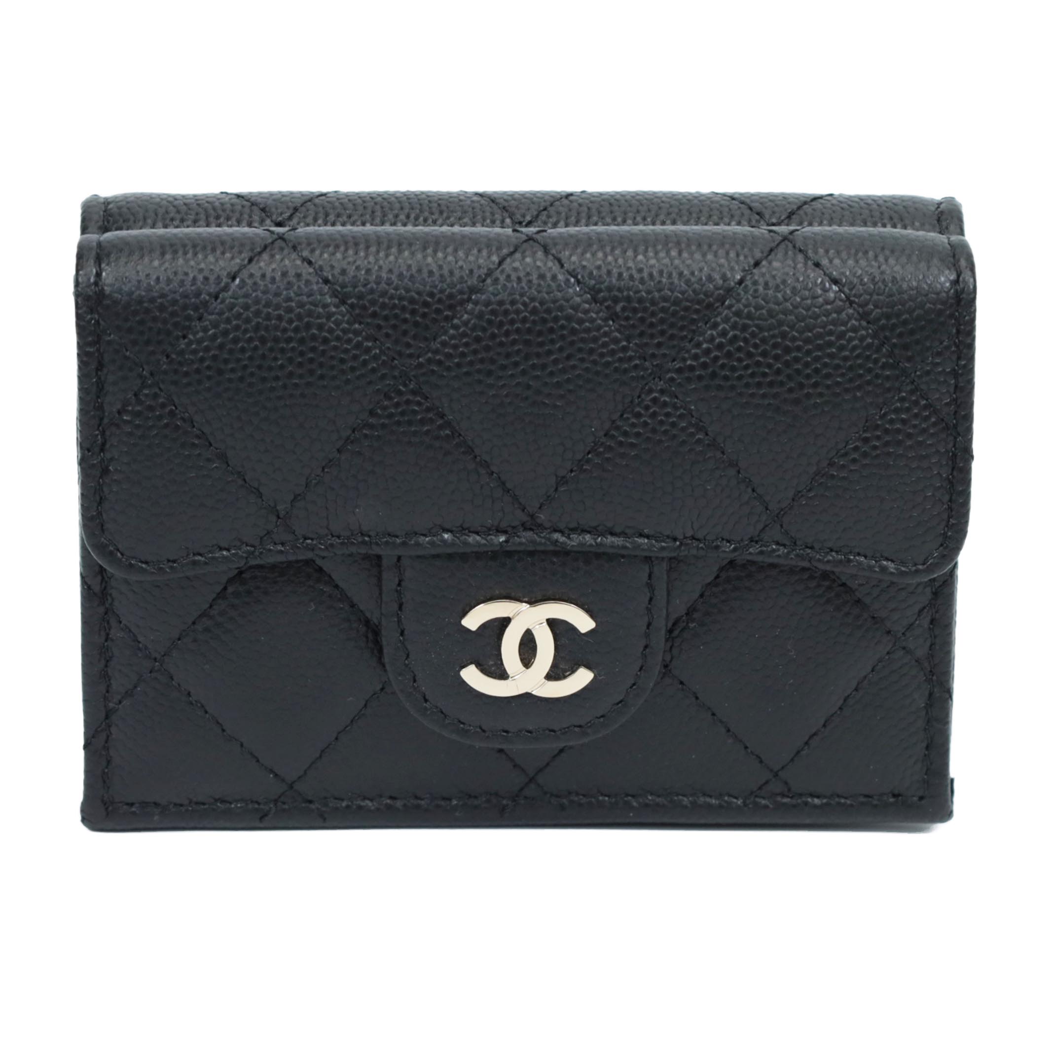 楽天市場】chanel 財布 キャビアスキン 黒の通販 楽天市場】chanel 財布 キャビアスキン 黒の通販