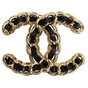 【返品OK】【新品同様】CHANEL シャネル19 ディズヌフココマーク B24K ブローチ【中古Aランク】