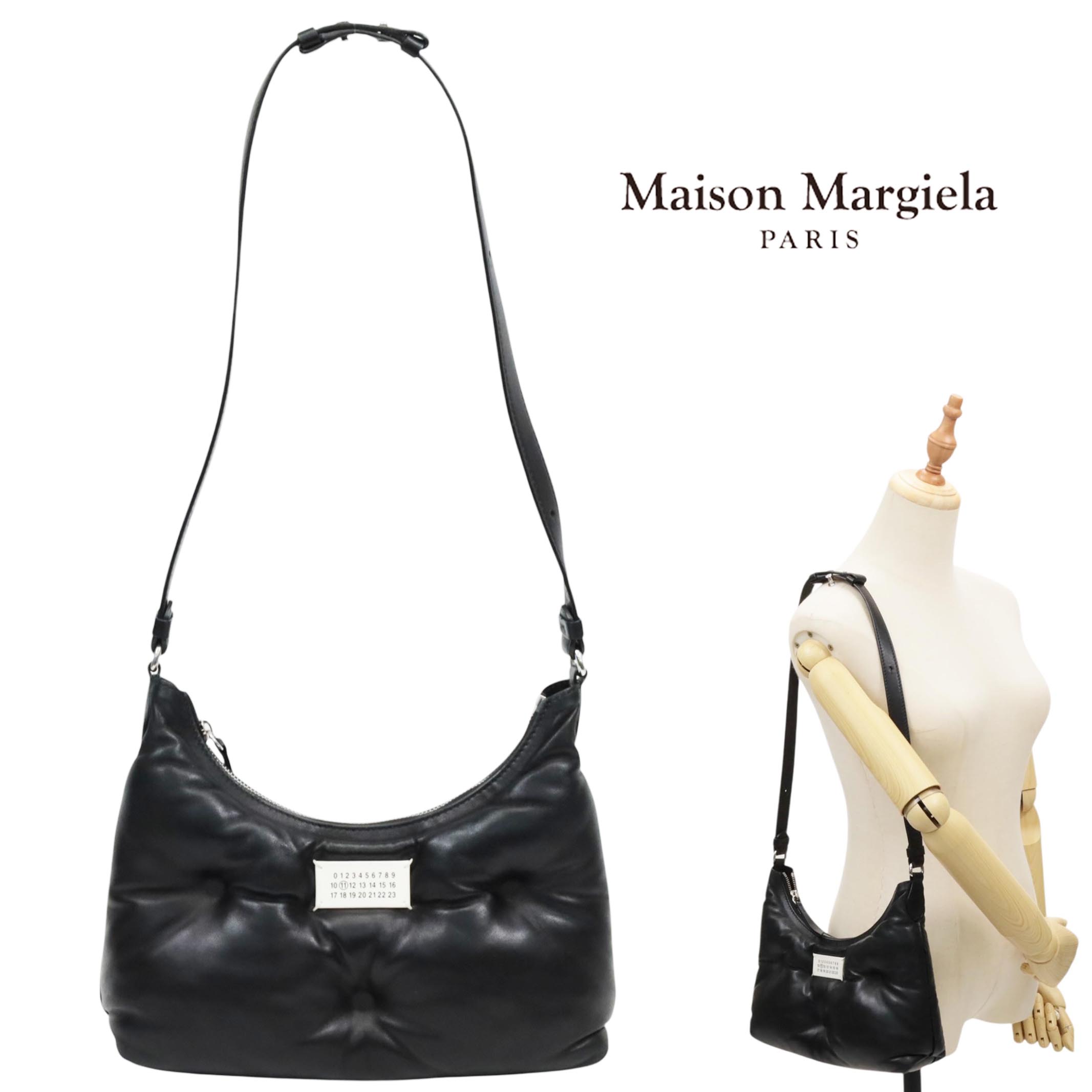 Maison Margiela メゾンマルジェラ グラムスラム ワンショルダー レザー ラム 羊革 美品