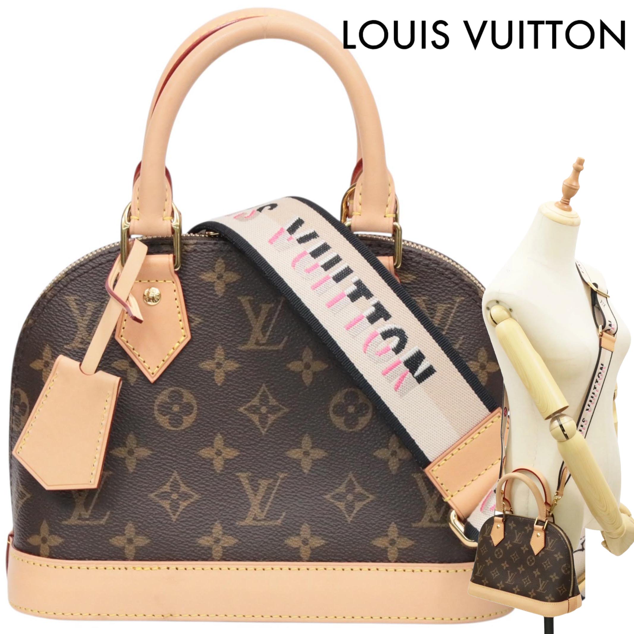 1円 Louis Vuitton ルイヴィトン モノグラムミニ ジャンヌGM 