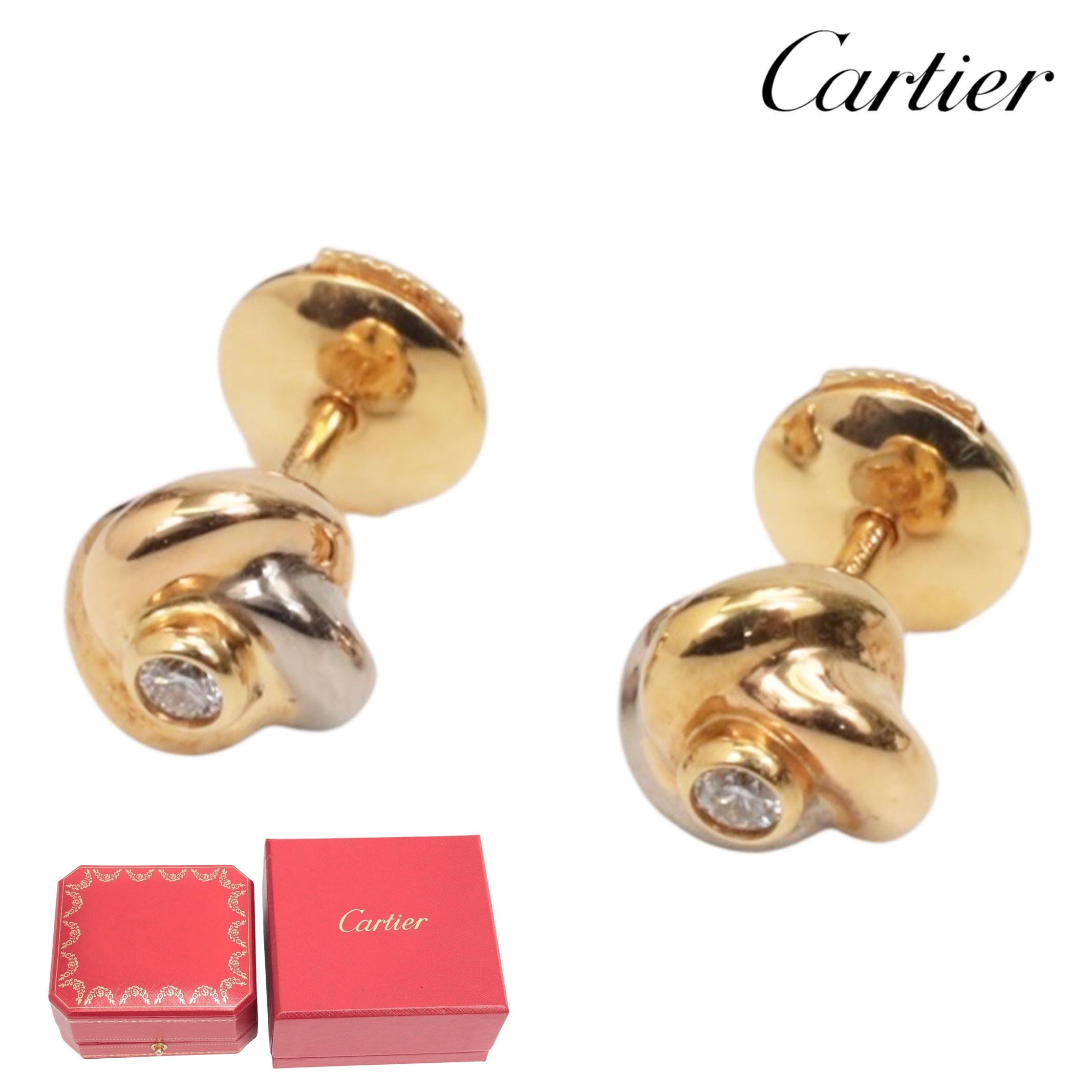 楽天市場】カルティエ ベビートリニティ ピアスの通販