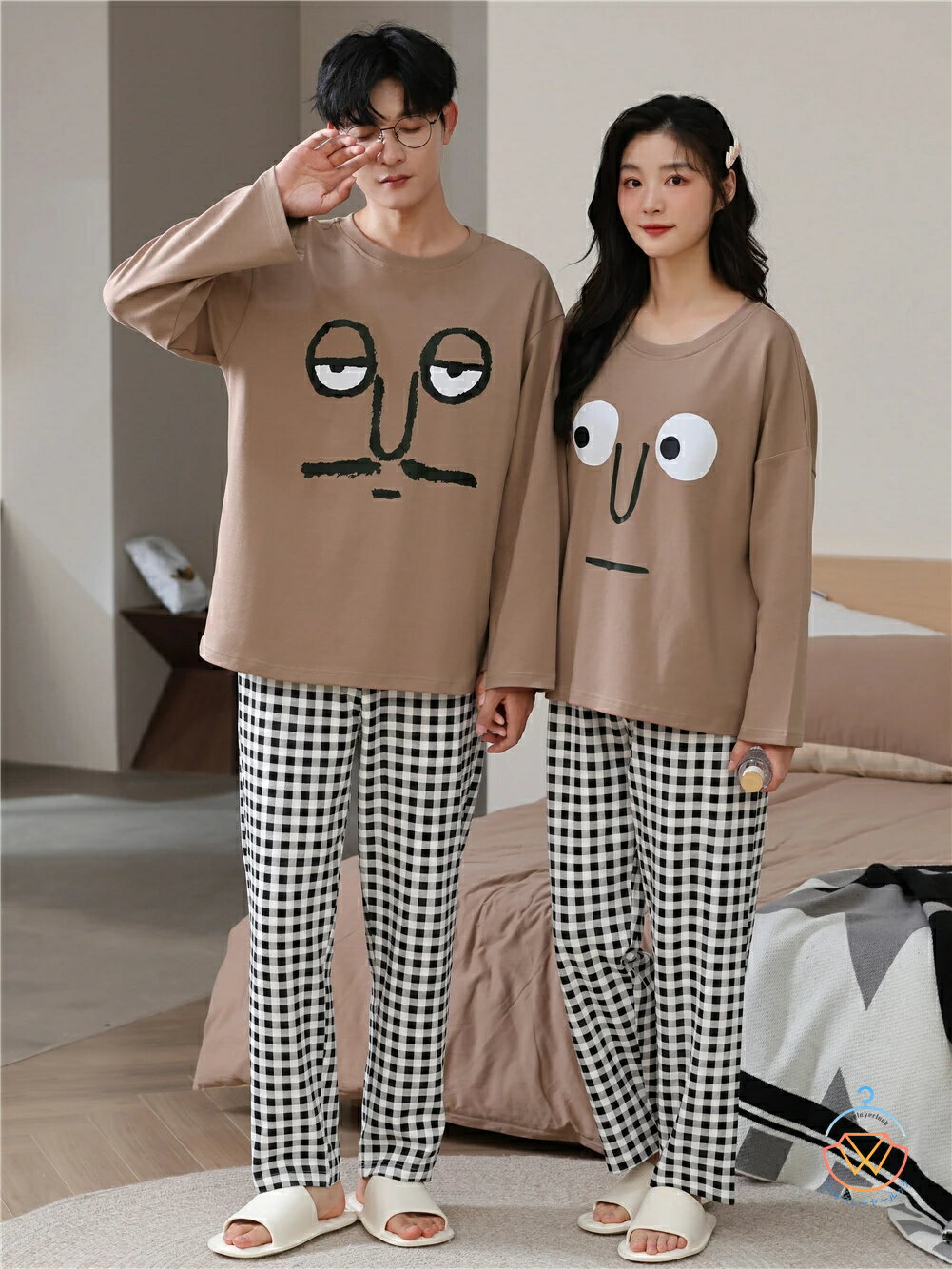 ペア パジャマ 長袖 男女2着 セット 秋 冬 可愛い シンプル カジュアル カップル ペア ルームウェア 結婚祝い プレゼント カップル ペア パジャマ 冬 ギフト 上下 セット 部屋着 春秋 パジャマ ペア 長袖 ペアルック おそろい メンズ パジャマ 秋 記念日 プレゼント ペア