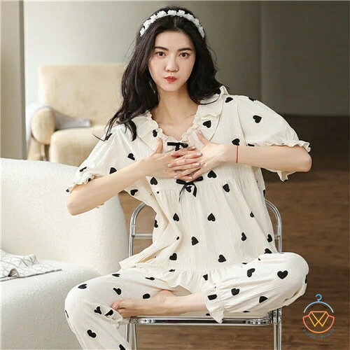 レディース ルームウェア 夏 パジャマ 上下セット パジャマ 上下セット パジャマ 綿 可愛い パジャマ プレゼント 可愛い ルームウェア 夏 レディース ギフ...
