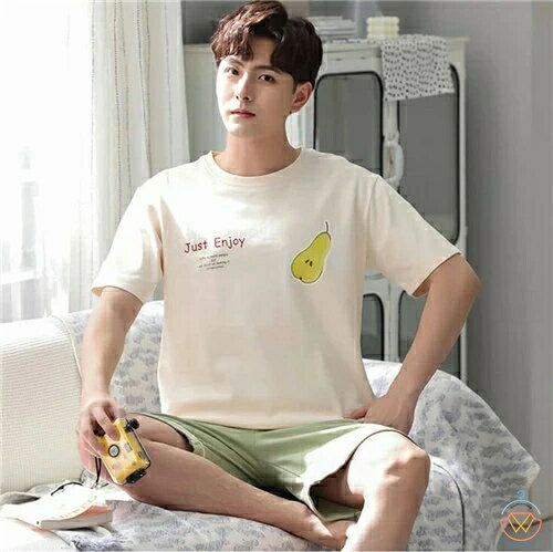 ペア パジャマ 半袖 夏 レディース パジャマ メンズ 綿100% ペア パジャマ ギフト おしゃれ カップル ペア ルームウェア 夏 結婚祝い プレゼント ペア パジャマ スウェット 上下 セット カップル ペア 部屋着 パジャマ カップル お揃い プレゼント 母の日 ベージュ グリーン