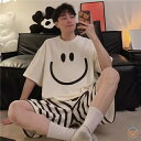 パジャマ メンズ 半袖 綿 可愛い ベージュ シンプル セットアップ 夏用 ルームウェア メンズパジャマ 上下 セット 紳士 おしゃれ 春 夏 パジャマメンズ ...