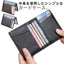 シンプル カードケース スリム 薄型 10枚カード収納 就職祝い 入社祝い 誕生日 ビジネス カジュアル シンプル ミニマル 上司 同僚 就職 贈り物(4)