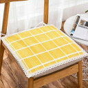 チェアカバー 椅子カバー 座面用 チェアー イス 汚れ防止 チェアパッド 四角 45cm 40cm 50cm 綿麻 コットン リネン 母の日 父の日 プレゼント ギフト