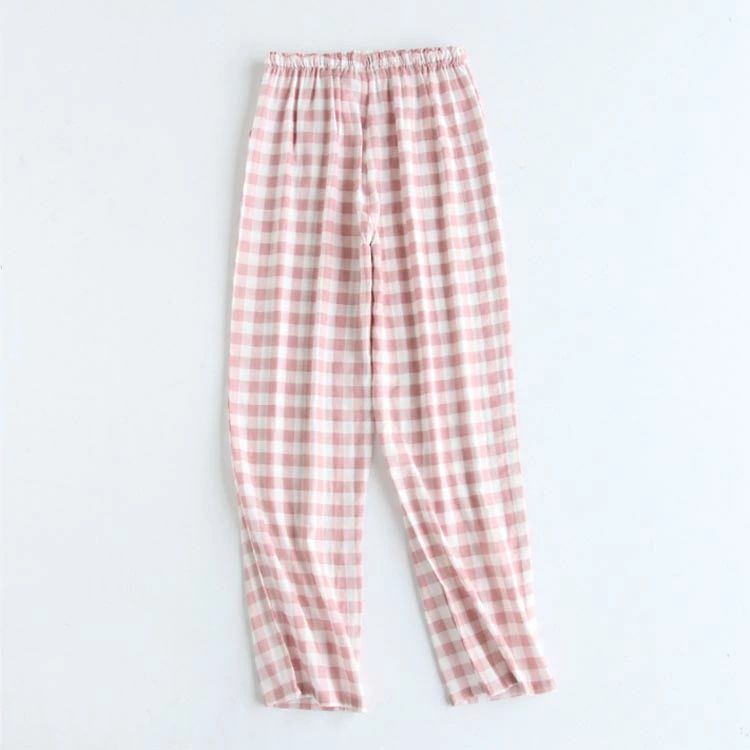 ダブルガーゼ ルームパンツ パジャマパンツ 送料無料 ボトムス 長ズボン ホームウェア 部屋着 パジャマ ゆったり カジュアル カップル 綿 ガーゼ 男女兼用 ...