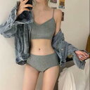 ブラジャー&ショーツセット ノンワイヤーブラ レディース 女の子 セットアップ 下着 ジュニアブラジャー 無地 学生 シンプル パッド付き スポーツブラ キャミソール ナイトブラ フィットネス ヨガ 運動 快適 ストレスフリー 育乳ブラ 中学生 高校生 送料無料