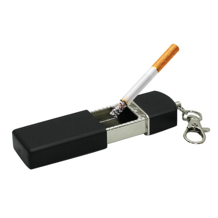 灰皿 たばこ メンズ はいざら ステンレス コンパクト おしゃれ 携帯灰皿 カラビナ付き キーホルダー付き 携帯用 広口 小物入れ 吸い殻入れ 軽量 防臭 車 ...