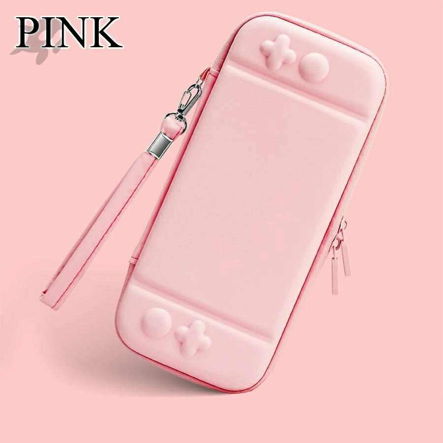 Switch パステルカラー ポーチ ケース スイッチ 有機el ニンテンドー 保護 かわいい グラデーション スタンド機能
