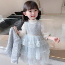 3点セット 女の子 スーツ セレモニー キッズドレス 女の子 セットアップ 卒業式 子供服 ワンピース 重ね着 ドレス ジュニア フォーマル スーツ 七五三 入学式 子ども チュールワンピース 入学式 スーツ ジャンパースカート 発表会 結婚式 カーディガン キッズ スーツ