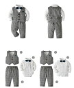 男の子 キッズ スーツ フォーマルスーツ トドラー 子供 スーツ 長袖 シャツ 紳士服 上下セット 洋服 七五三 フォーマル ベビー服 赤ちゃん セットアップ おしゃれ 百日祝い お祝い イベント 入学式 卒園式 入園式 結婚式 誕生日 発表会 子供の日 記念撮影70 80 90 100 110