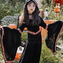 ハロウィン仮装 キッズ 吸血鬼 ヴァンパイア 魔女 子供 子ども用 大人用 巫女 コスプレ ヨーロッパ式 ロングドレス衣装 子供 仮装 コスチューム 悪役 小学...