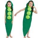 ハロウィン衣装 さやえんどう 野菜 子供 コスプレ衣装 着ぐるみ えんどう豆 さやエンドウ 変装 エンドウ豆 コスチューム 女の子 男の子 食べ物コスプレ レデ...