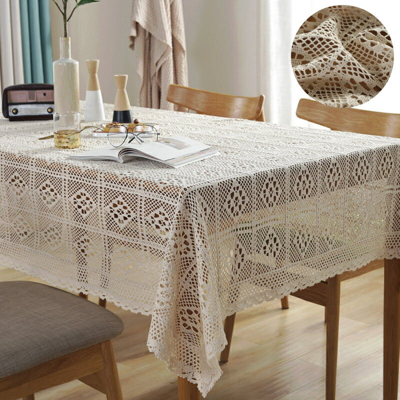 レース テーブル クロス デスク マット レース テーブルマット おしゃれ 食卓カバー 布製無地 透明 北..
