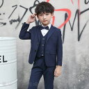 スーツ セット 子供 子供服 フォーマル 男の子 結婚式 おしゃれ 入学式 卒業式 七五三 入学式 子どもスーツ 子供 タキシード ネイビー/ブラック スーツ