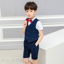 キッズ フォーマル 子供 スーツ ベスト 子供スーツ 男の子 上下セット 入学式 卒業式 入園式 七五三 初節句 ベビー服 子供服 お宮参り ベビー服(3)