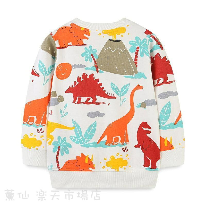 子ども服 トップス トレーナー 長袖 男の子 女の子 男女兼用 男児 子供服 プリント クルーネック キッズ ボーイズ 秋 幼稚園 遊戲会 かわいい