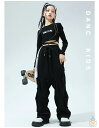 ダンスパンツ 黒いズボン 白いズボン 女の子 k-pop 演出服 舞台服 応援団 発表会 キッズ ジャッズダンス ボトムス 長ズボン ロングパンツ カジュアルパンツ 原宿系 パンツ 子供 ダンスウェア 黒いTシャツ 白いTシャツ 110 120 130 140 150 160 170 180
