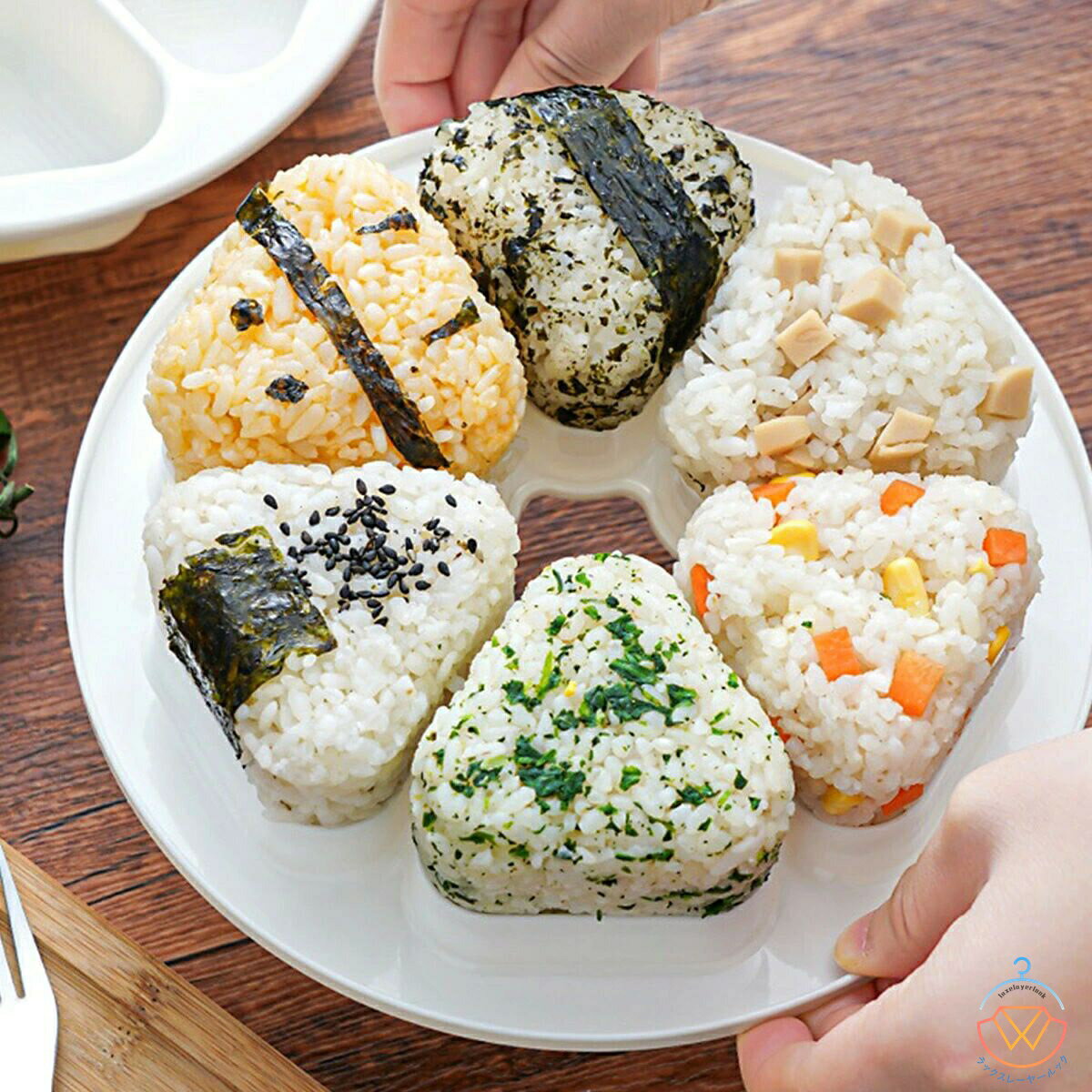 [4~6営業日発送]送料無料 おにぎりメーカー おにぎり型 おにぎり 型抜き おにぎり達人 6個おにぎり お..