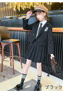 韓国子供服 女の子 制服 セットアップ スーツ フォーマル 3点セット 入学式 卒業式 結婚式 発表会 七五三 受験用 記念日 キッズ ガールズ 上下セット ブレザー+シャツ+ スカート オシャレ 春秋 初節句 お宮参り ブラック120cm 130cm 140cm 150cm 160cm 170cm