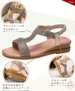 サンダル キラキラ ゴールド シルバー ラメ ラインストーン フラット トング ストラップ さんだる レディース 婦人靴 美脚 靴 履きやすい アウトドア 痛く...