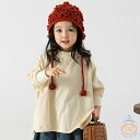 ニットボンネット ベビー帽子 キッズ 韓国子供服 帽子 ニットキャップ 透かし編み 女の子 赤ちゃん シンプル おしゃれ かわいい あったか アウトドア スカラ...