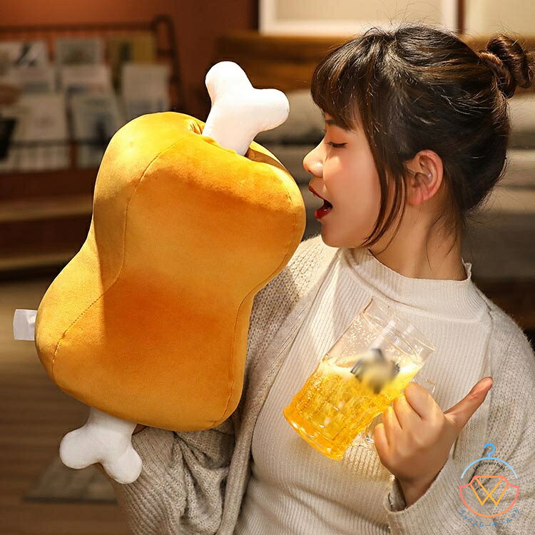 クッション 抱き枕 枕 犬 イヌ でっかい骨付き肉 クッション もちもち かわいい 癒やし テレワーク だきまくら 誕生日 クリスマス プレゼント 贈り物 肉好き ぬいぐるみ インテリア ぬいぐるみ バレンタイン 誕生日 プレゼント ボーン アニメ 漫画風 [3]