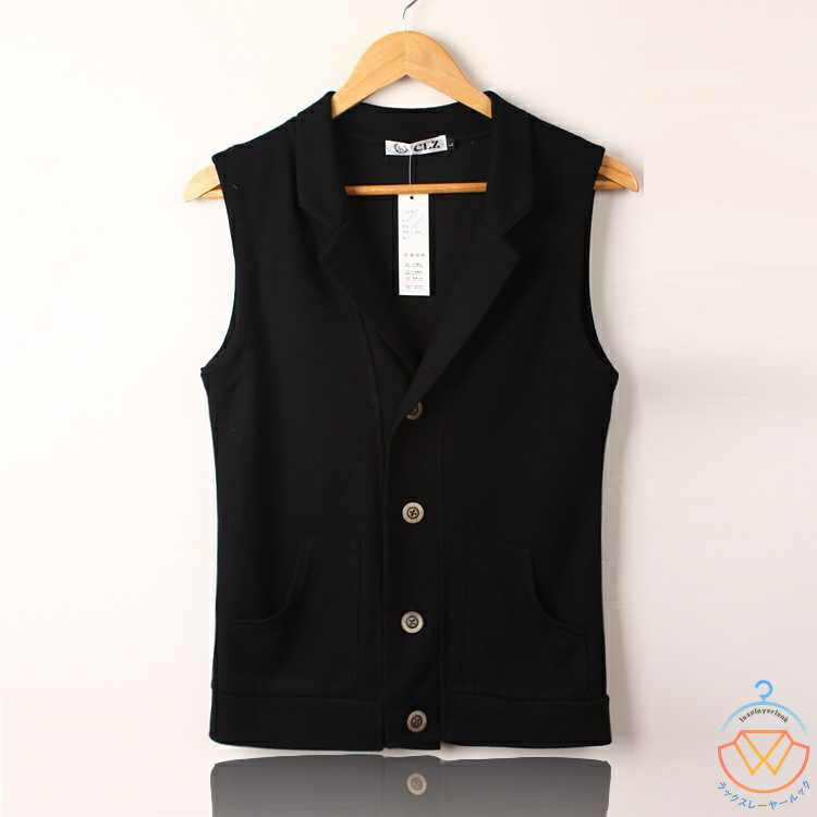 ベスト メンズ ジレベスト カーディガン 夏 ミリタリー ホスト カジュアル 個性的 サマージャケット 薄手 ノースリーブ スリム 着痩せ かっこいい 秋新作前...