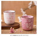 陶器 2個入り 磁器 湯呑み 誕生日祝い 送別会 和食器 プレゼント 父 湯のみ 退職祝い 定年 さくら 還暦祝い 敬老の日 お祝い 母の日 ギフト 夫婦 ホワ...