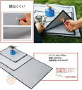 送料無料 耐火シート 60×53cm 収納袋 焚き火シート 防炎シート 焚き火 BBQ用 防火シート 耐火マット スパッタシート 薪ストーブ お仏壇 焚火 マット バーベキュー 保護マット 保護 防護 焚き火用 シート キャンプ 芝生 アウトドア BBQ キャンプ 春 新生活