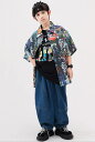 ヒップホップ キッズダンス衣装 ゆるシャツ デニムパンツ ダンス 練習着 キッズ セットアップ 子供服 ダンス衣装 男の子 女の子 かっこいい hiphop キッズ ダンス 衣装 カジュアルシャツ 柄シャツ ジーンズ ジーパン ストリート系