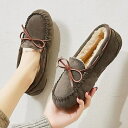 モカシン モカシンシューズ レディース 靴 ファーモカシン フラット シューズ ムートン ぺたんこ ローヒール ルームシューズ ボア もこもこ あったか 保温 防寒 歩きやすい おしゃれ 柔らかい カジュアル 秋 冬 靴