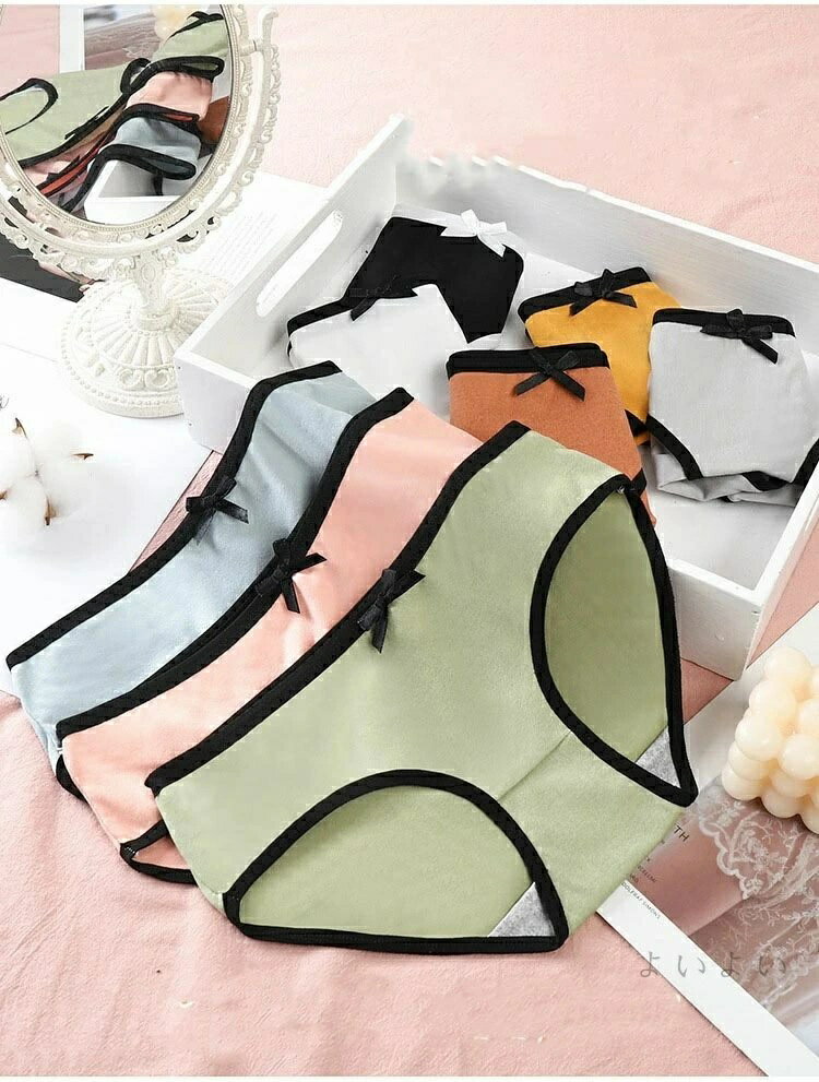 【20枚セット】ショーツ 下着 パンツ レディース シンプル 快適 ランジェリー 伸縮性 ストレッチ 締め付けない 通気性 大人 上品 無地 大きいサイズ(4)