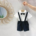 ベビースーツ 80 90 100 110 120 子供スーツ 写真撮影 男の子 夏服 フォーマル スーツ 半袖 子供服 紳士服 夏 上下セット 洋服 七五三 ベ...
